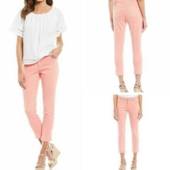 Michael Kors Denim - Michael Kors Women’s Izzy Cropped Skinny Leg Jeans in Dusty Coral size 2